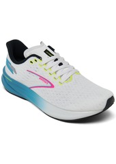 Brooks Women's Hyperion Running Sneakers from Finish Line - White, Blue, Pink