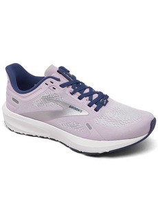 Brooks Women's Launch 9 Running Sneakers from Finish Line - Lilac, Cobalt, Silver