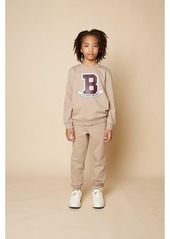 B by Brooks Brothers Big Boys Fleece Sweatpant - Sand