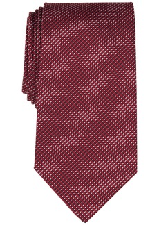 B by Brooks Brothers Men's Classic Dot-Pattern Tie - Wine