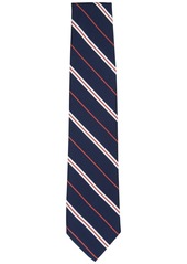 B by Brooks Brothers Men's Classic Fine Line Stripe Tie - Navy