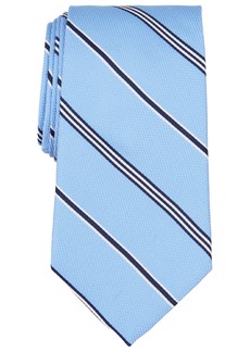 B by Brooks Brothers Men's Parallel Stripe Silk Tie - Lt.blue