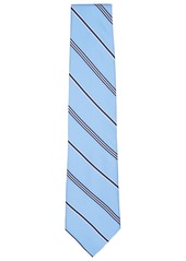 B by Brooks Brothers Men's Parallel Stripe Silk Tie - Lt.blue
