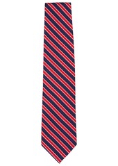 B by Brooks Brothers Men's Stripe Silk Tie - Red