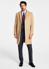 B by Brooks Brothers Men's Wool Overcoats - Black