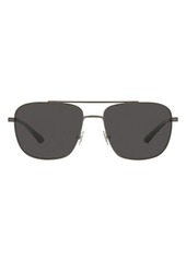 Brooks Brothers 57mm Square Sunglasses