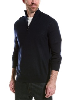 Brooks Brothers Basic Merino Wool 1/2-Zip Sweater