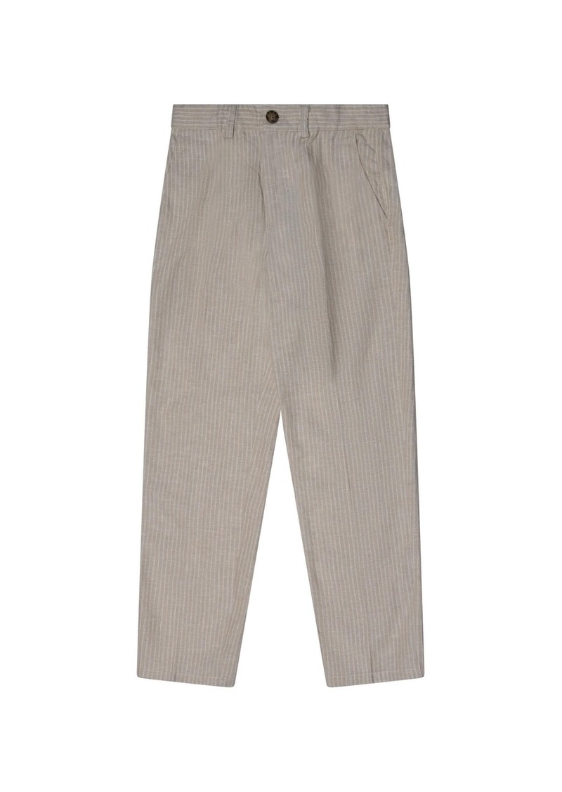 B by Brooks Brothers Big Boys Linen Blend Pants - Sand