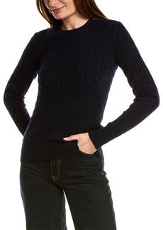 Brooks Brothers Cable Cashmere & Wool-Blend Sweater