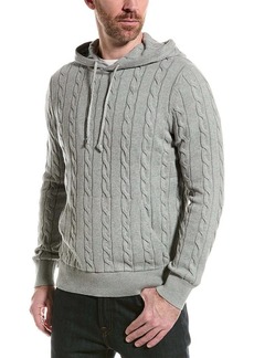 Brooks Brothers Cable Knit Hoodie