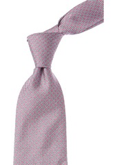 Brooks Brothers Cane Link Pink Silk Tie