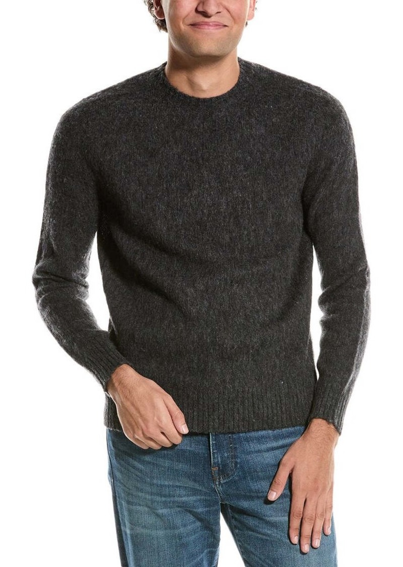 Brooks Brothers Classic Brushed Wool Crewneck Sweater