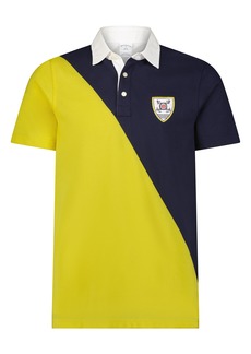 Brooks Brothers Colorblock Cotton Polo in Navy/Yellow at Nordstrom Rack