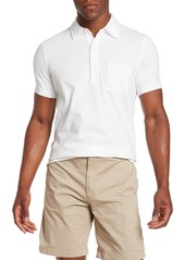 Brooks Brothers Cotton Jersey Solid Pocket Polo in White at Nordstrom Rack