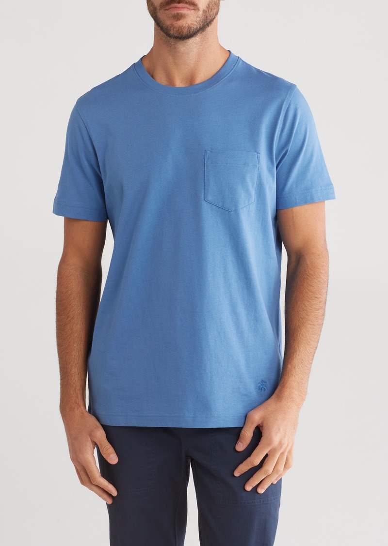 Brooks Brothers Cotton Jersey T-Shirt in Ditch Blue at Nordstrom Rack