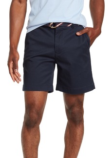 Brooks Brothers Cotton Stretch Washed Chino Shorts in Brooks Navy at Nordstrom Rack