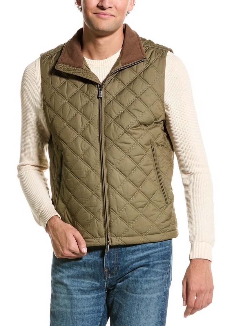 Brooks Brothers Diamond Quilted Vest