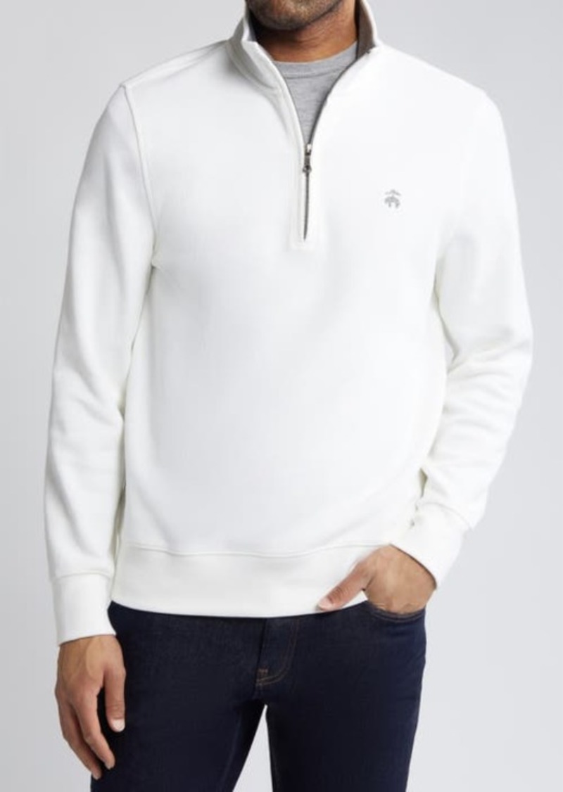 Brooks Brothers French Rib Quarter Zip Pullover