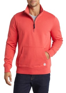 Brooks Brothers French Terry Half Zip Pullover