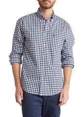 Brooks Brothers Gingham Button-Down Shirt in Blue/White Gingham at Nordstrom Rack