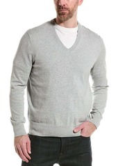 Brooks Brothers Jersey V-Neck Sweater