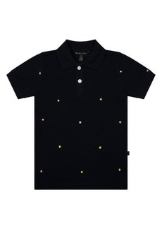 Brooks Brothers Kids' Embroidered Tennis Ball Piqué Polo