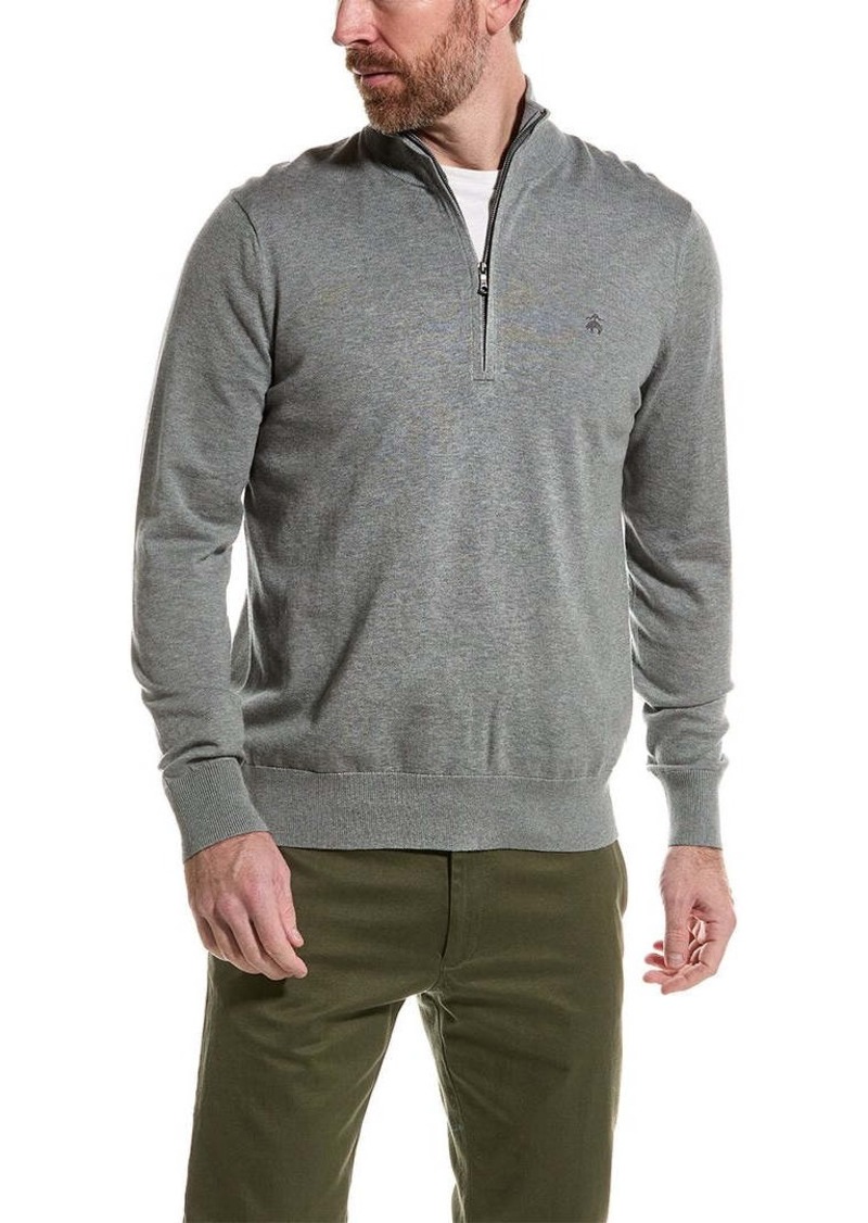 Brooks Brothers Logo 1/2-Zip Pullover