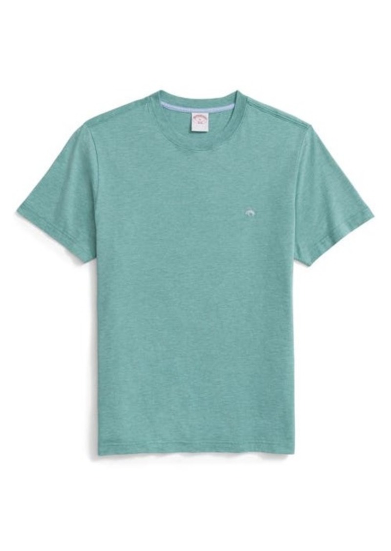 Brooks Brothers Logo Embroidered Supima Cotton T-Shirt