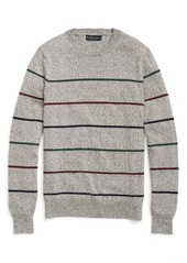 Brooks Brothers Marled Stripe Supima Cotton Sweater