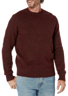 Brooks Brothers Men's Brushed Wool Crew Neck Sweater