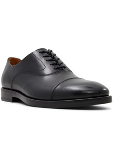 Brooks Brothers Men's Carnegie Lace Up Oxford Dress Shoes - Black