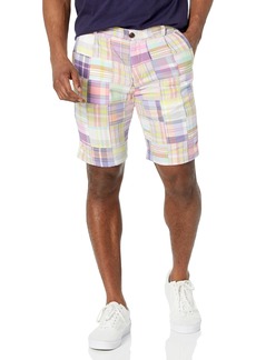 Brooks Brothers Men's Cotton Patchwork Madras Shorts  32W