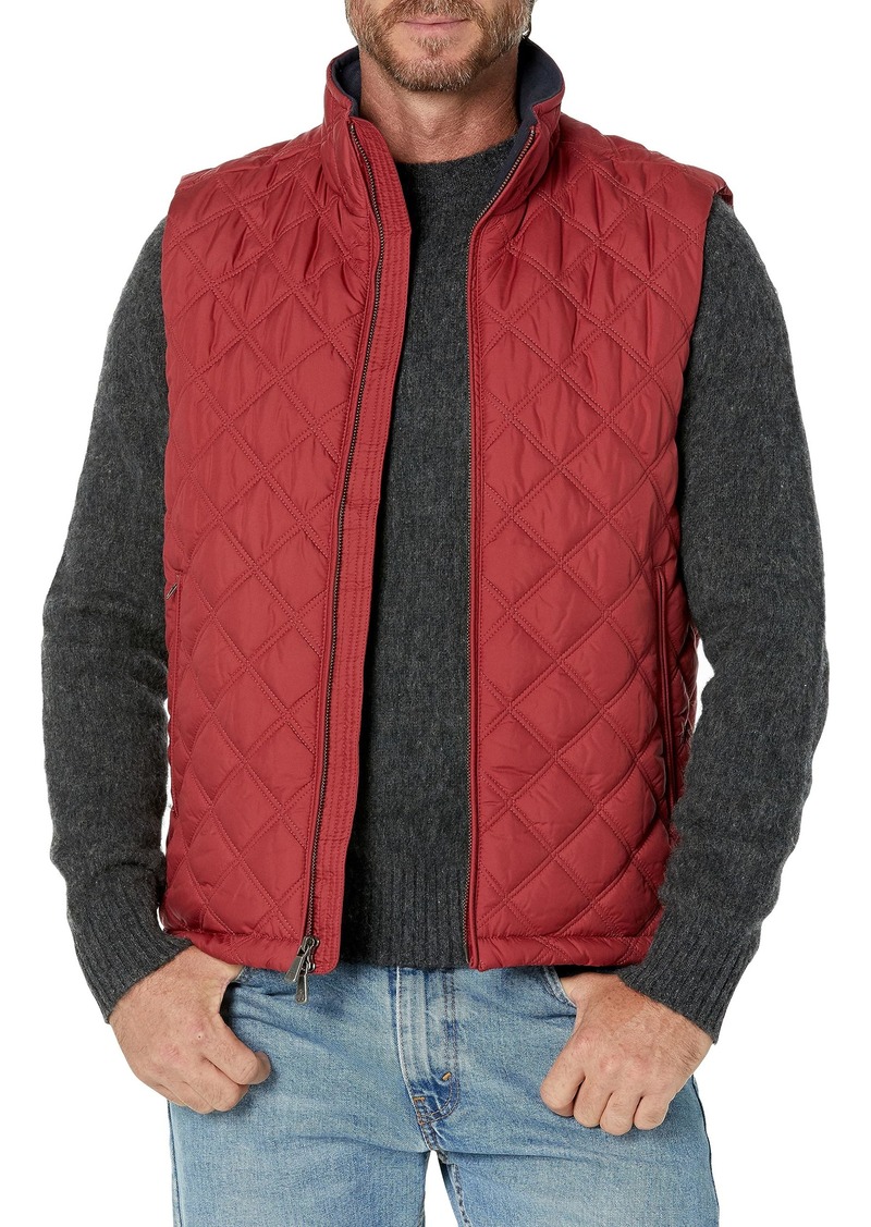 Brooks Brothers Men's Diamond Quilted Vest