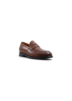 Brooks Brothers Men's Greenwich Slip On Penny Loafers - Cognac