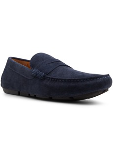 Brooks Brothers Men's Jefferson Moccasin Driving Loafers - Navy