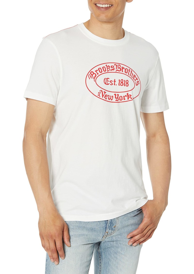 Brooks Brothers Men's Logo Graphic T-Shirt