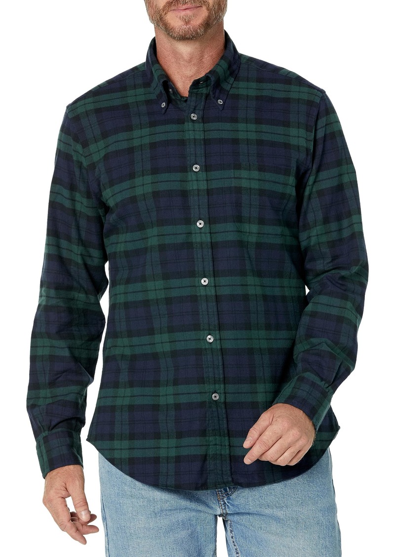 Brooks Brothers Men's Long Sleeve Flannel Shirt