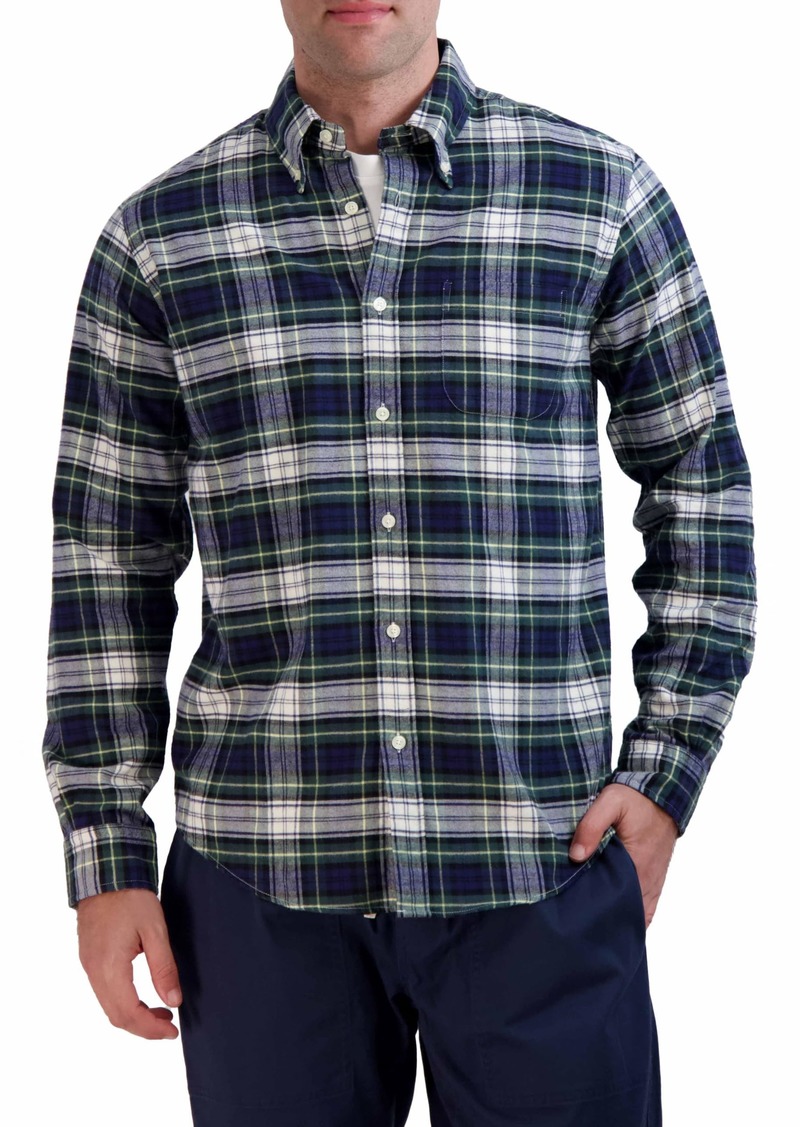 Brooks Brothers Men's Long Sleeve Flannel Sport Shirt