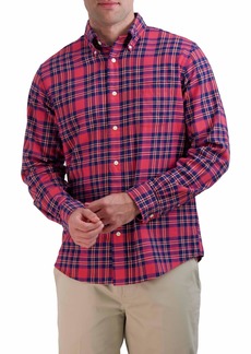Brooks Brothers Men's Long Sleeve Lightweight Flannel Sport Shirt