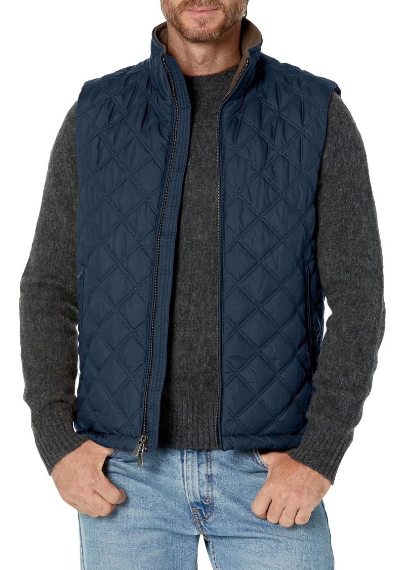 Brooks Brothers Men's Diamond Quilted Vest