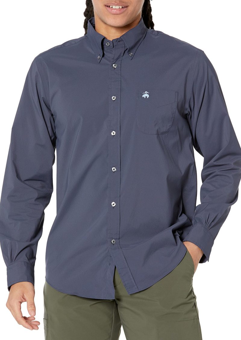 Brooks Brothers Men's Stretch Performance Long Sleeve Solid