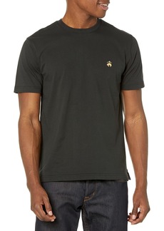 Brooks Brothers Men's Short Sleeve Cotton Crew Neck Logo T-Shirt
