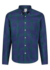 Brooks Brothers Plaid Regent Fit Cotton Button-Down Shirt in Blackwatch at Nordstrom Rack