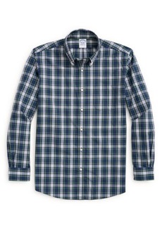Brooks Brothers Regent Fit Plaid Button-Down Shirt
