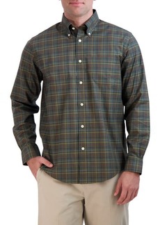 Brooks Brothers Regular Fit Noniron Tattersall Stretch Cotton Button-Down Shirt