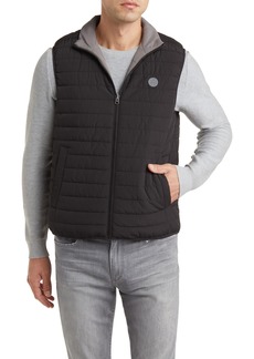 Brooks Brothers Reversible Puffer Vest in Caviar at Nordstrom Rack