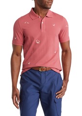 Brooks Brothers Seagull Embroidered Polo in Mauvewood at Nordstrom Rack