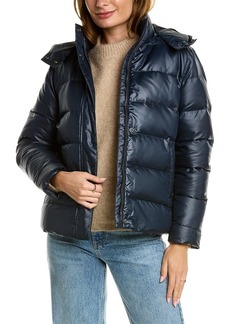 Brooks Brothers Short Puffer Down Coat