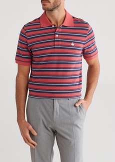 Brooks Brothers Stripe Cotton Polo in Red Multi at Nordstrom Rack