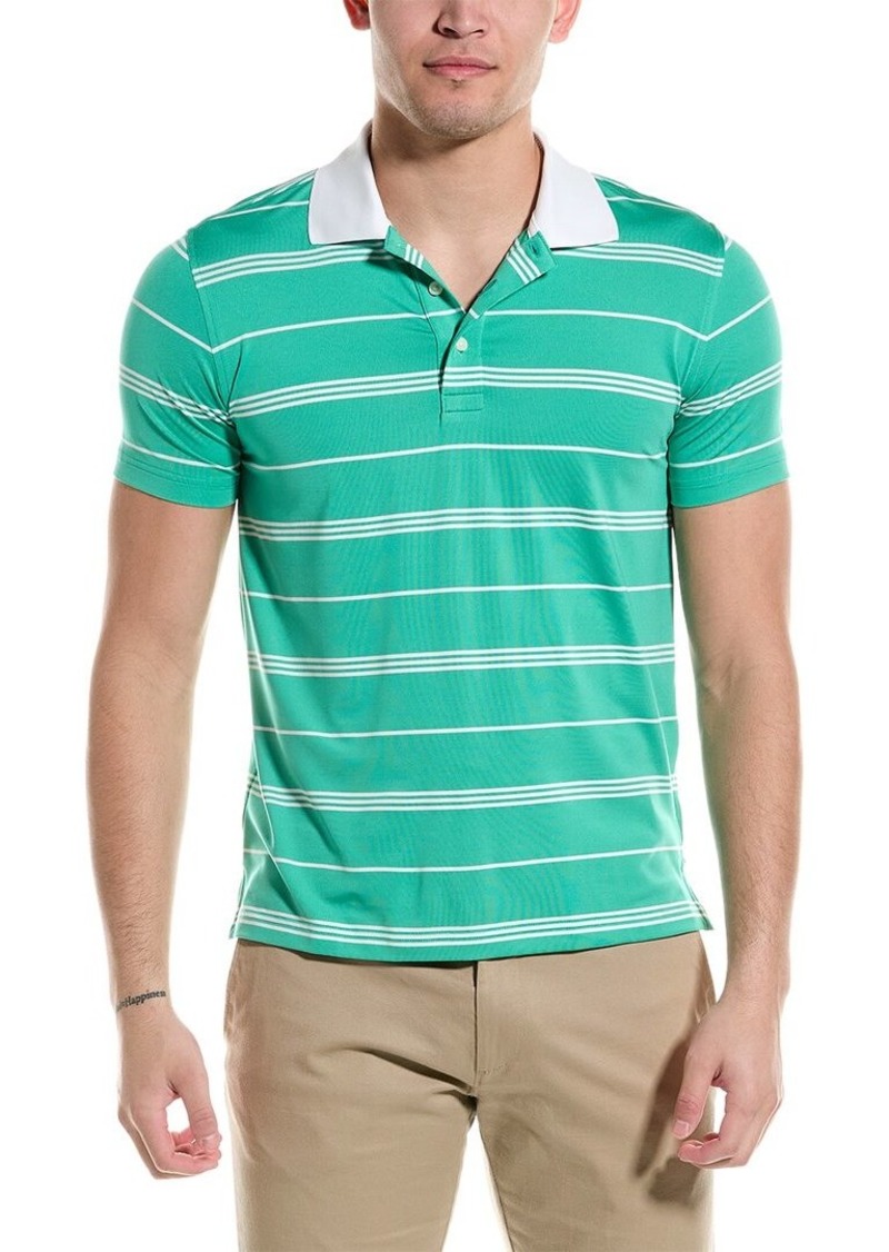 Brooks Brothers Stripe Golf Polo Shirt